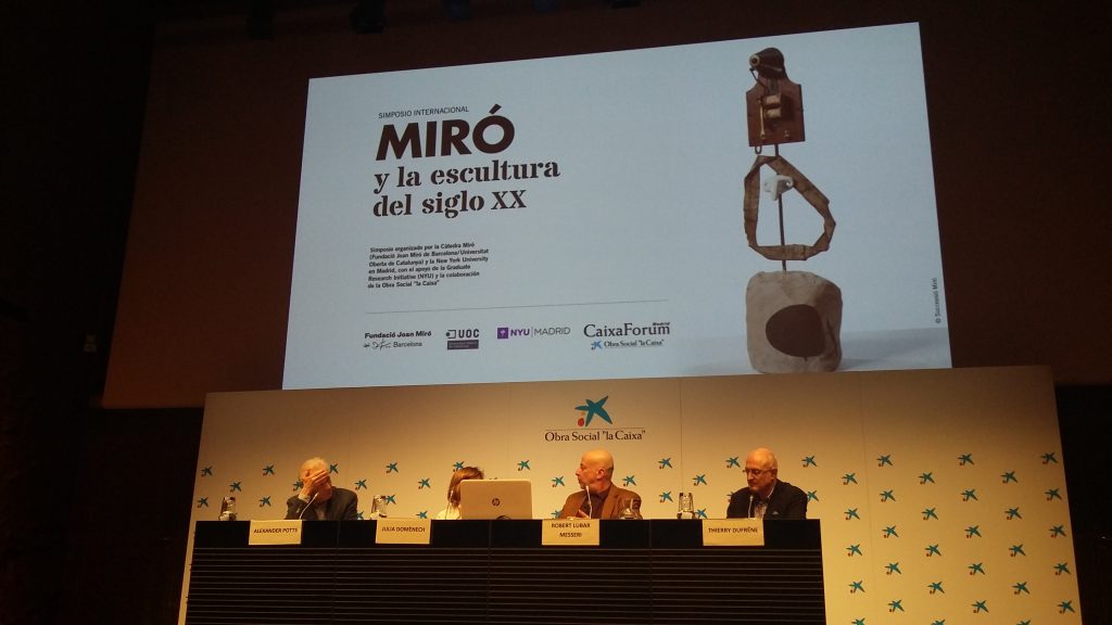 Càtedra Miró escultura siglo XX recerca difusio 2017