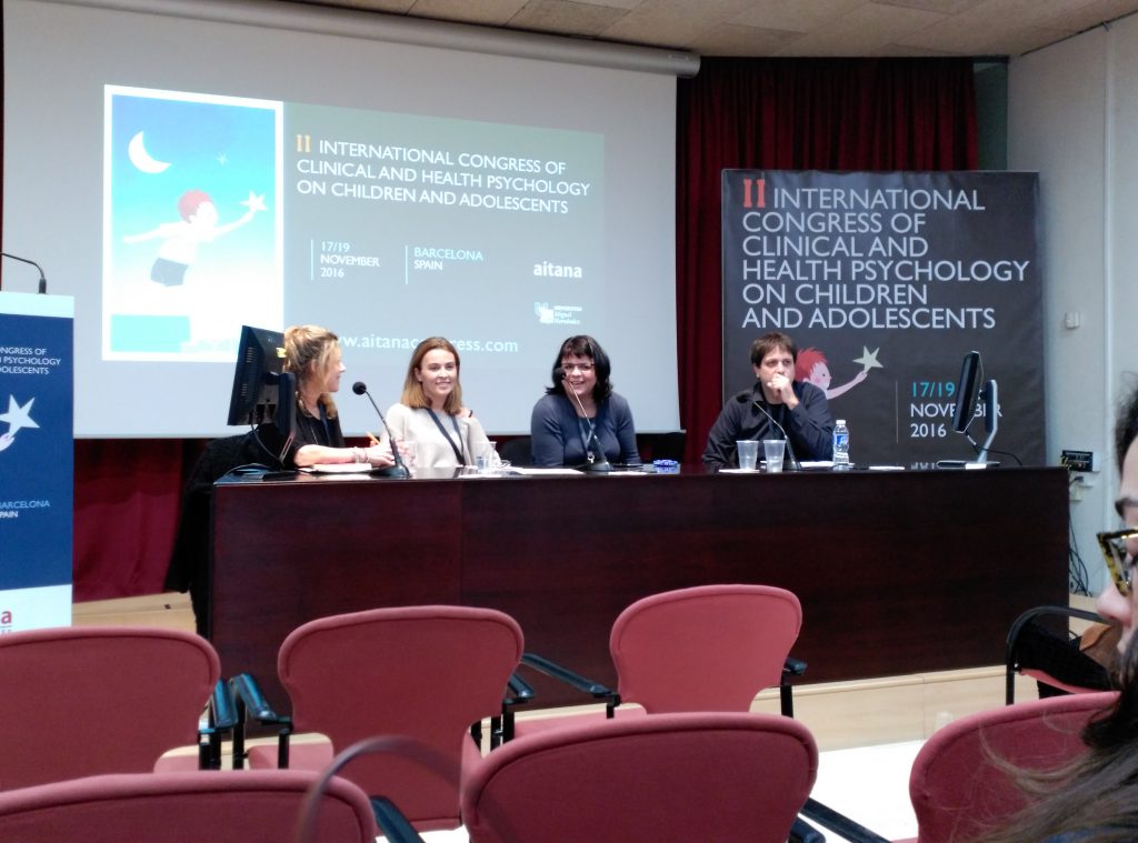 PSiNET en el II International Congress of Clinical and Health Psychology on Children and Adolescents