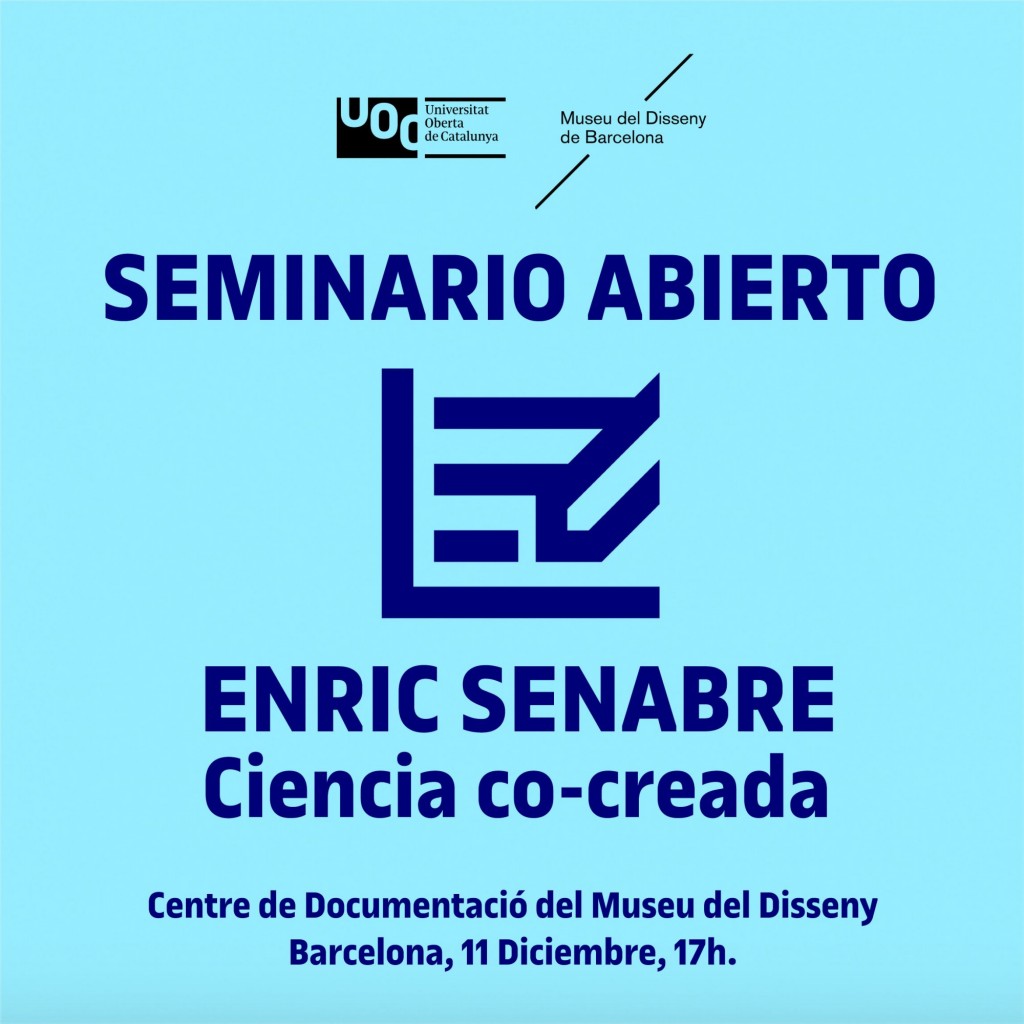 Seminario con Enric Sanabre en el Museu del Disseny de Barcelona