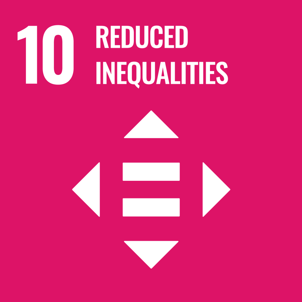 Sustainable development goals - 10: Reduced inequalities
