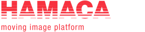 Logo de HAMACA, moving image platform