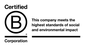 Marca del logotipo de la Corporación B certificada. Esta marca B Corp solo puede ser utilizada por empresas certificadas por B Lab.