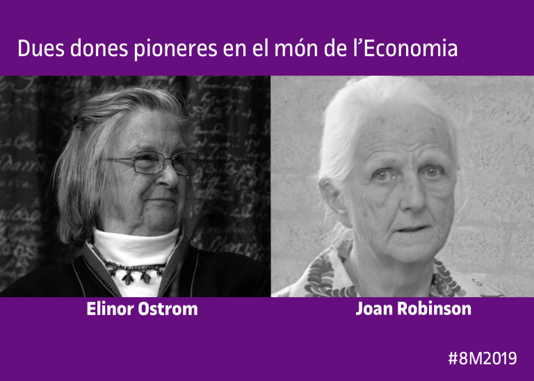 Dues dones referents: Joan Robinson i Elinor Ostrom