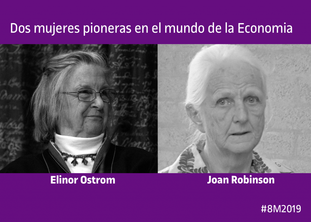 Dos mujeres referentes: Joan Robinson y Elinor Ostrom