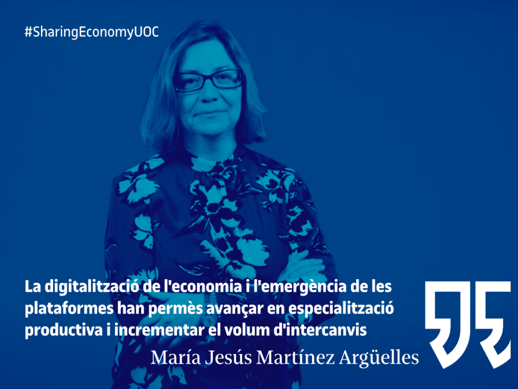 María Jesús Martínez Argüelles Sharing Economy
