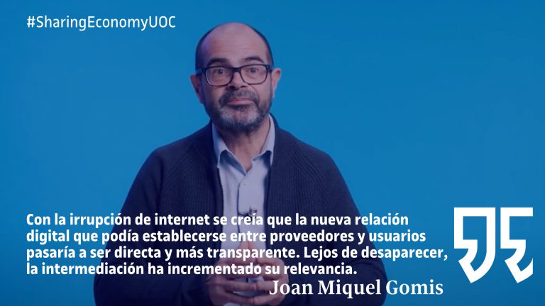 Joan Miquel Gomis. Intermediación