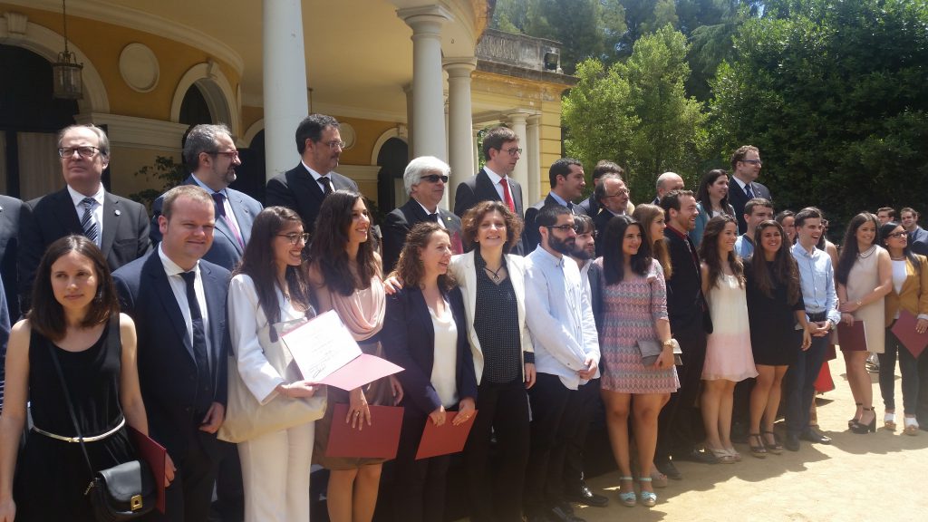 Entrega de los títulos de abogado a los estudiantes del Máster Universitario en Abogacía de la UOC