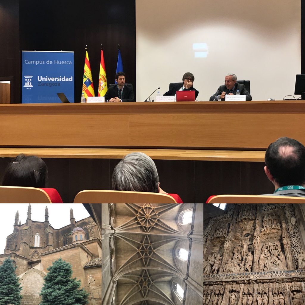 Conferencia Interuniversitaria de los Grados en Gestión y Administración Pública (CIGAP), Huesca 8 de junio