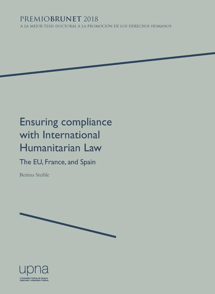 Ensuring compliance with international humanitarian law sant jordi