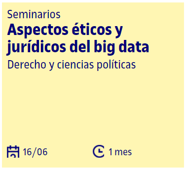 seminario big data