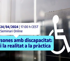 Les persones amb discapacitat: El dret i la realitat a la pràctica