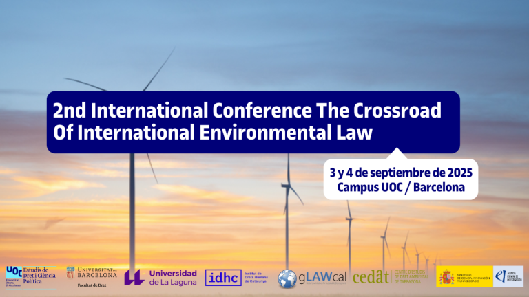 2nd International Conference «The Crossroad Of International Environmental Law»