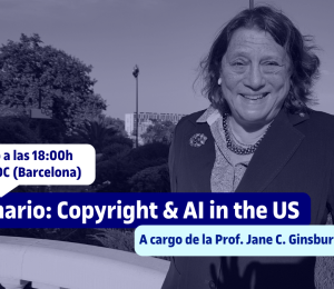 Seminario: Copyright and AI in the US