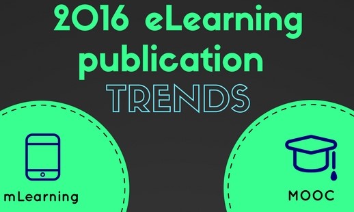 2016 Trends in e-learning publications