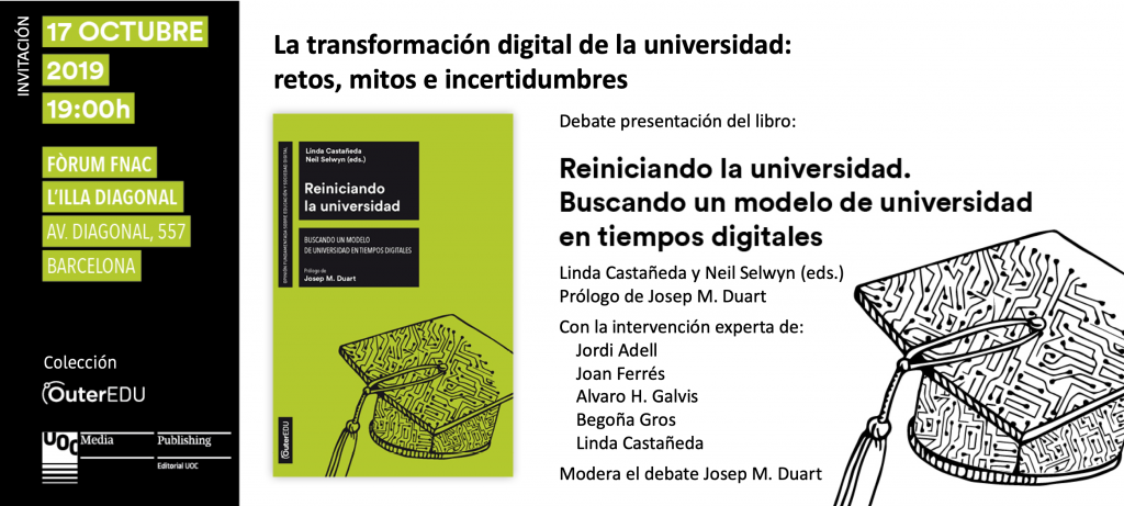 Debate de presentación: «La Transformación digital de la universidad: retos, mitos e incertidumbres»