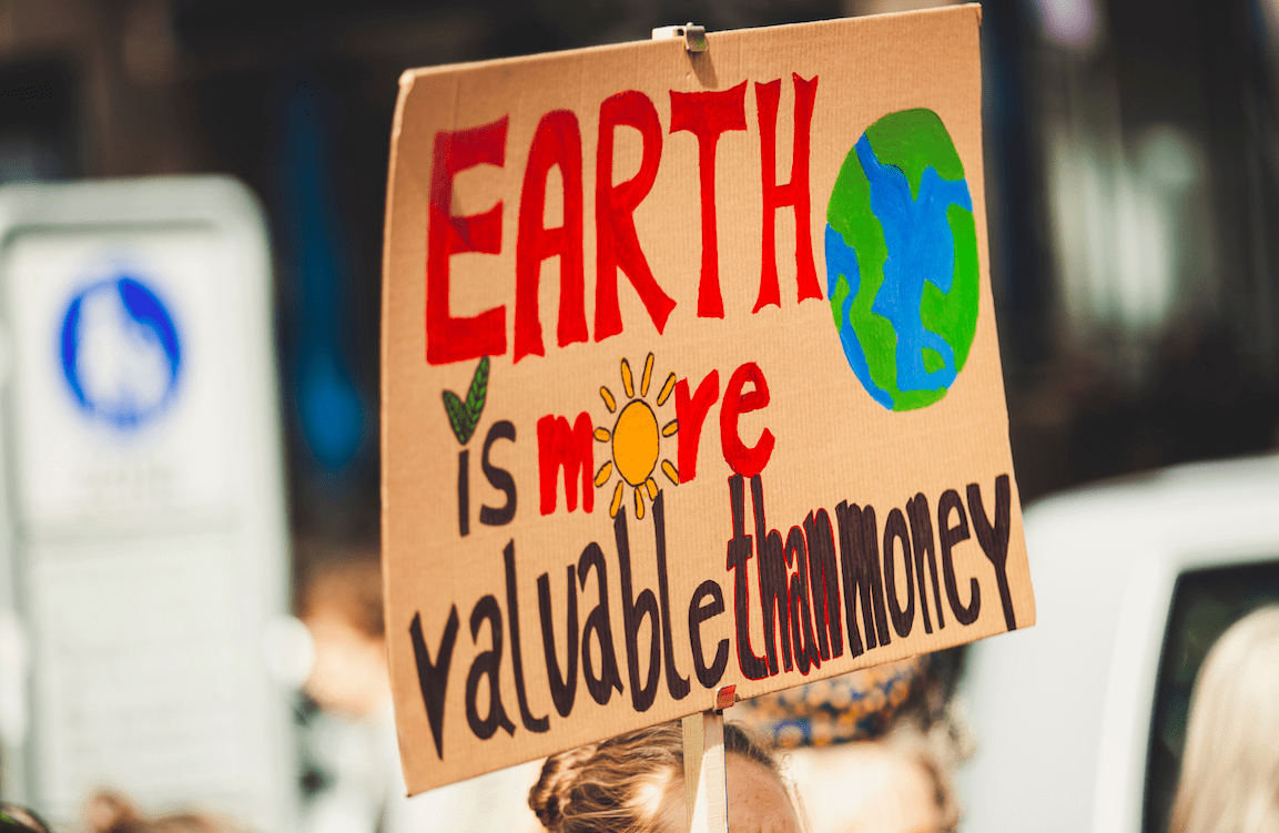 Protesta por el clima