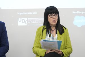 Lourdes Guàrdia abordó los retos de la educación online en el Digital Universities Europe