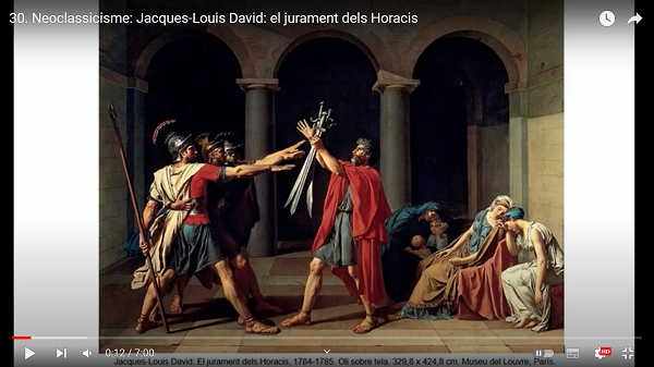 El museu a casa (30) – David: Jurament dels Horacis