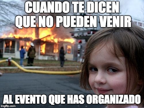 30 Memes de organización de eventos