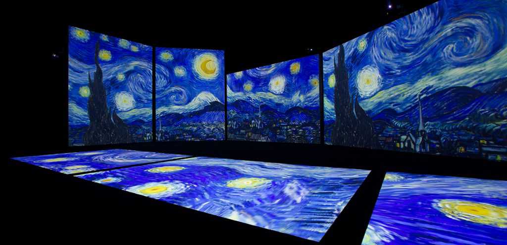 arte inmersivo de Van Gogh