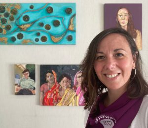 Florencia Perona: “Soc argentina i vaig viatjar de Mèxic a Madrid per fer les pràctiques del grau d’Arts: era el somni de la meva vida”