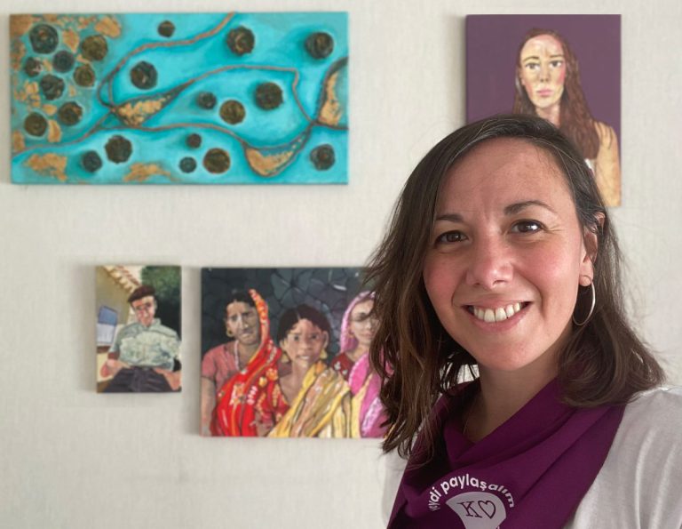Florencia Perona: “Soy argentina y viajé de México a Madrid a hacer las prácticas del grado de Artes: era el sueño de mi vida”