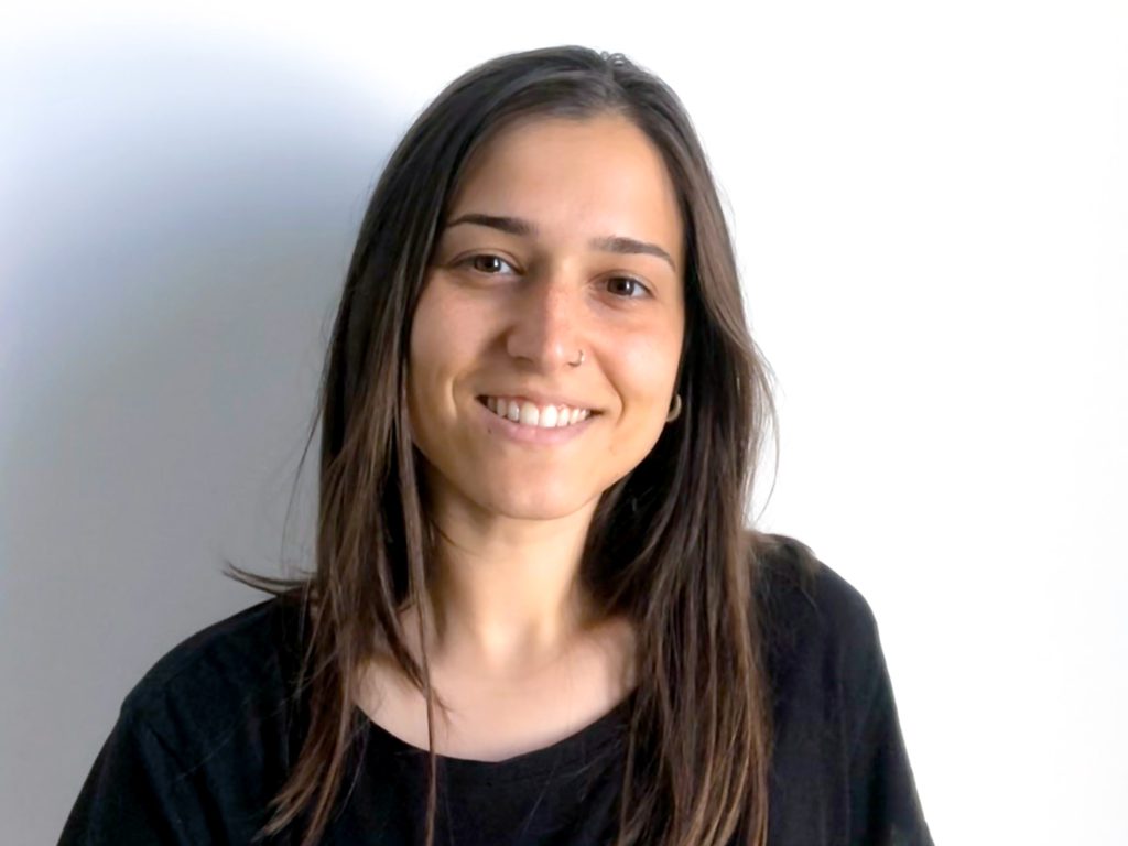 Aida Martí Pago, estudiant del grau d'Arts de la UOC
