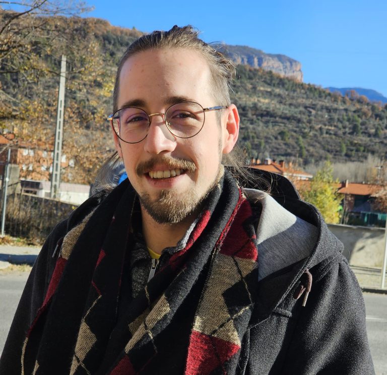 Enric Guimó, estudiant de la UOC i autor del TFG sobre el Comú de Particulars de la Pobla de Segur