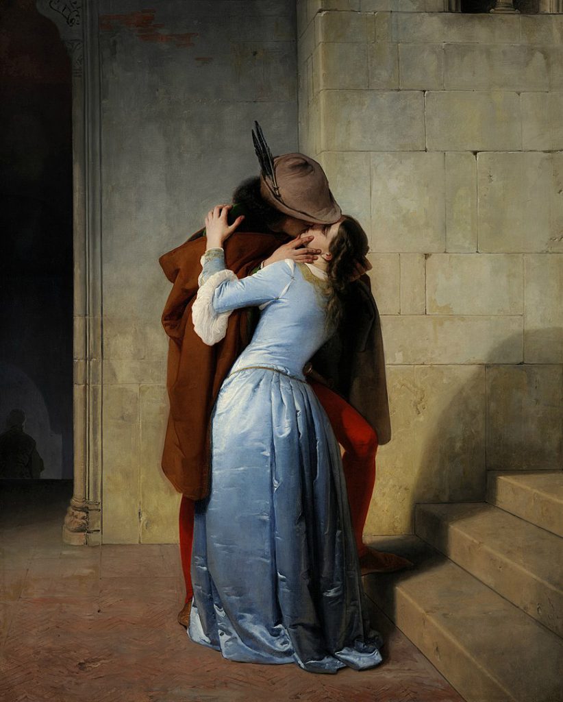 Els petons més famosos de la història de l'art: Francesco Hayez 