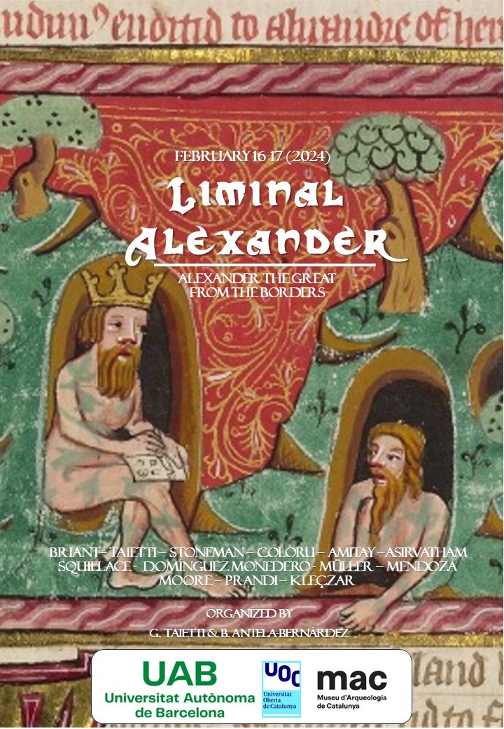 Liminal Alexander. Una conferencia sobre Alejandro Magno desde los márgenes