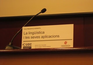 Segona sessió del cicle de conferències sobre lingüística aplicada