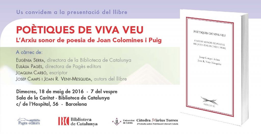 Poètiques i Joan Colomines