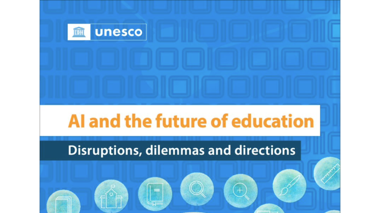 Nova publicació d’UNESCO: «AI and the future of education: Disruptions, dilemmas and directions»